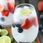 Strawberry Blueberry LimeAid