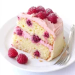 White Chocolate Raspberry Layer Cake