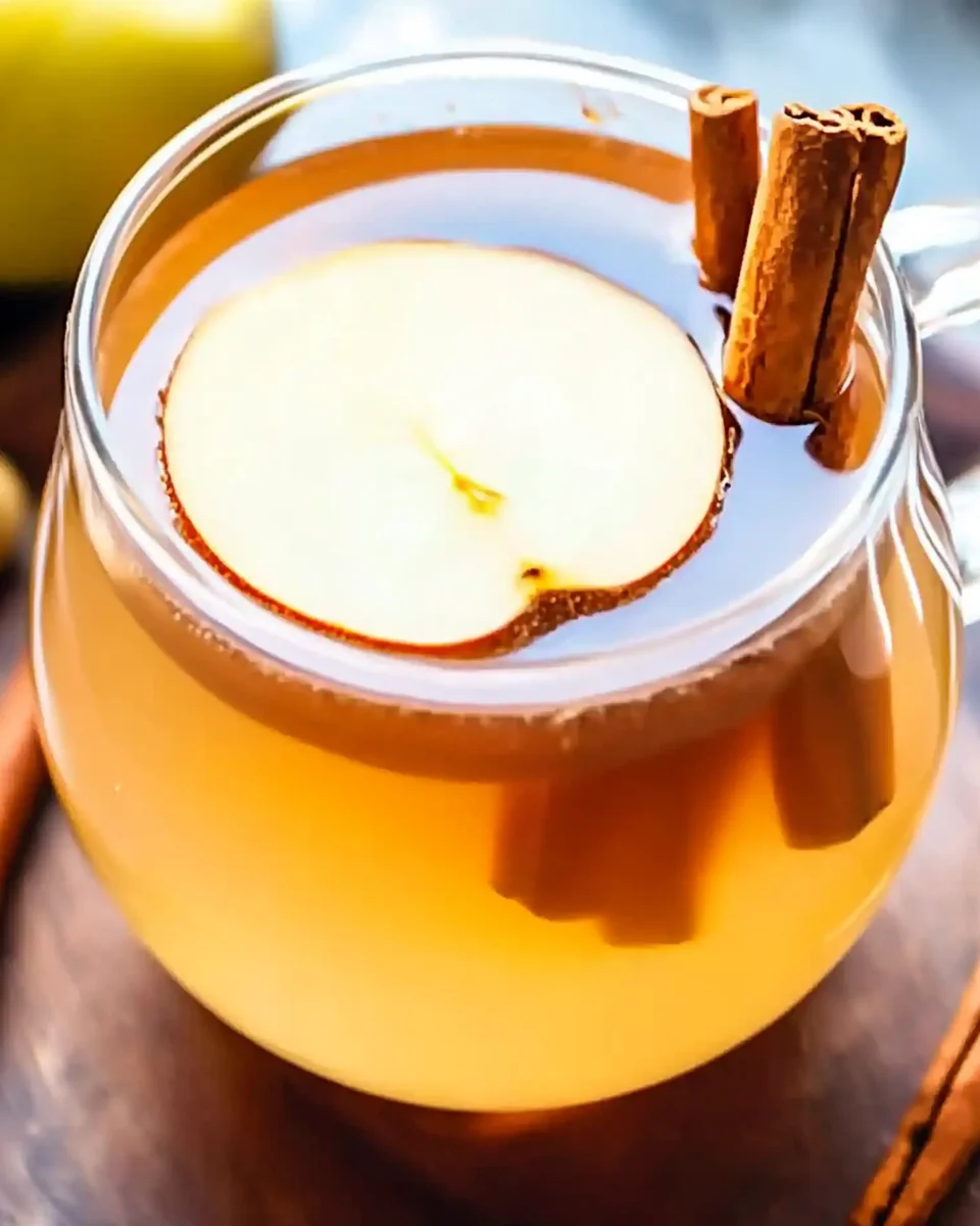 Apple Cinnamon Tea with Ginger