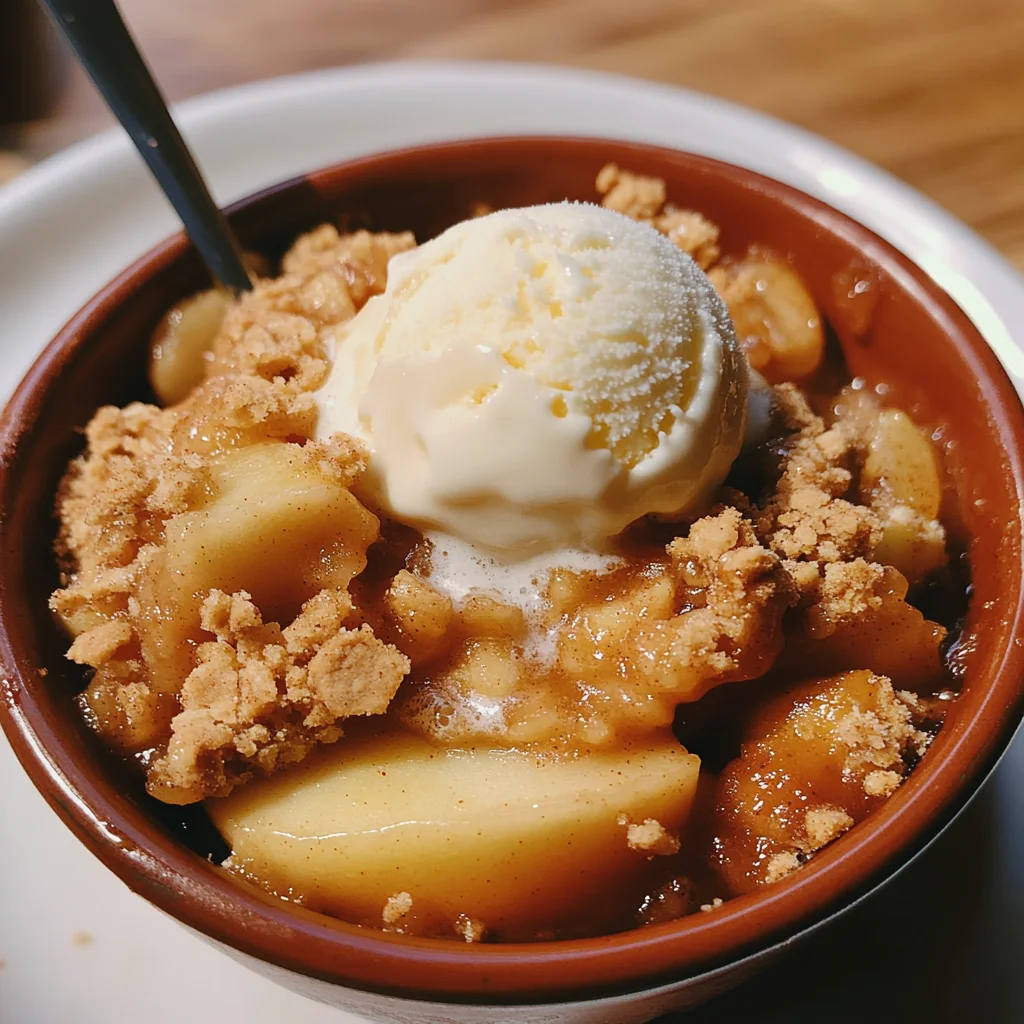 Apple Crumble (Single Serving)