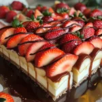 Apple and Strawberry Dessert Harmony