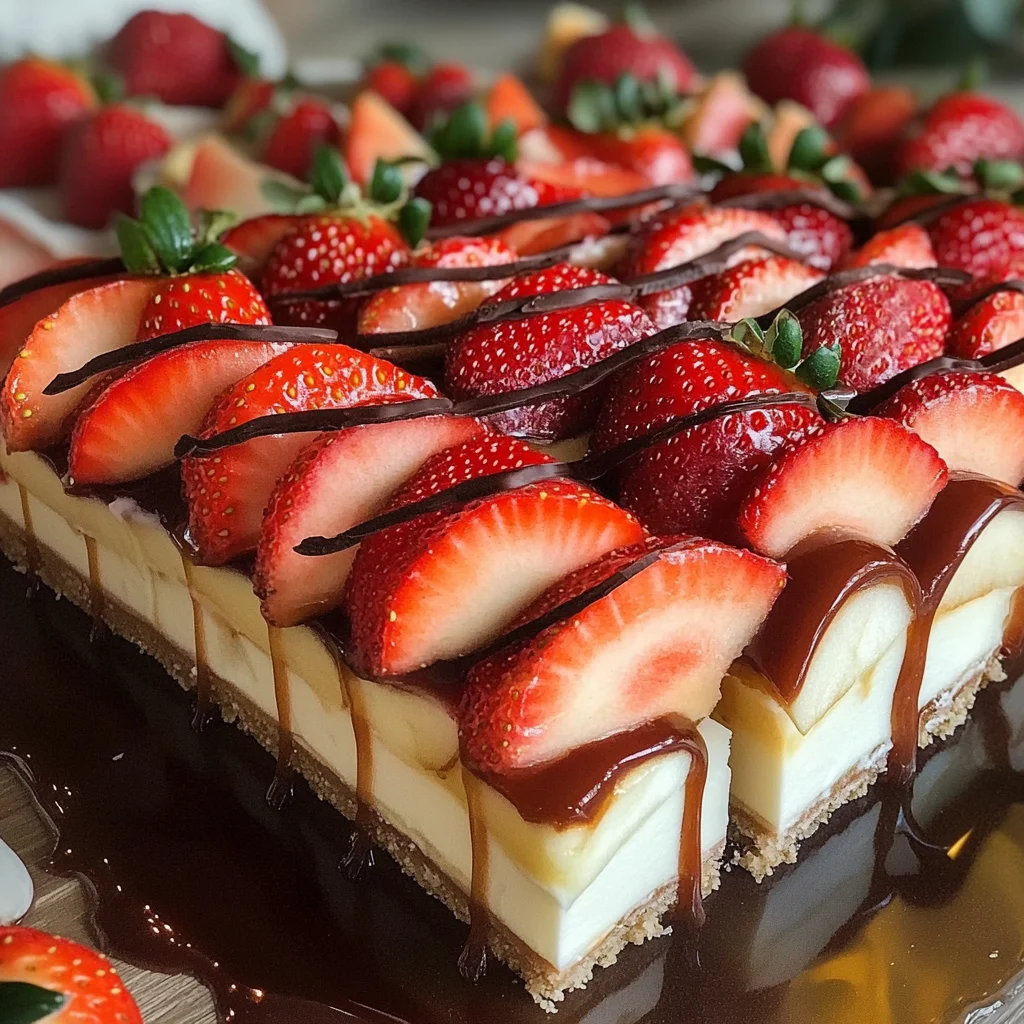 Apple and Strawberry Dessert Harmony