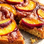 Bourbon Peach Upside-Down Cake