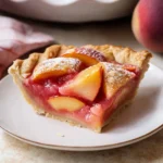 Brown Butter Strawberry Peach Pie