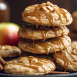 Caramel-Drizzled Apple Cinnamon Cookies