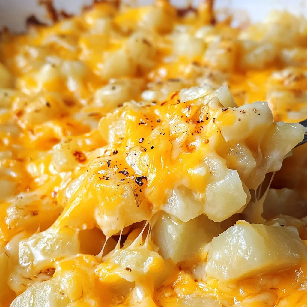 Cheesy Crockpot Potatoes