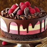 Chocolate Raspberry Mousse Cake