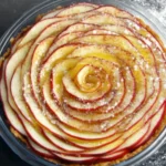 Cinnamon Roll Apple Rose Tart