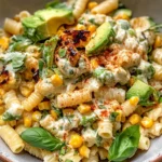 Creamy Street Corn Pasta Salad