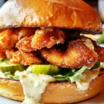 Crispy Chicken Caesar Sandwich
