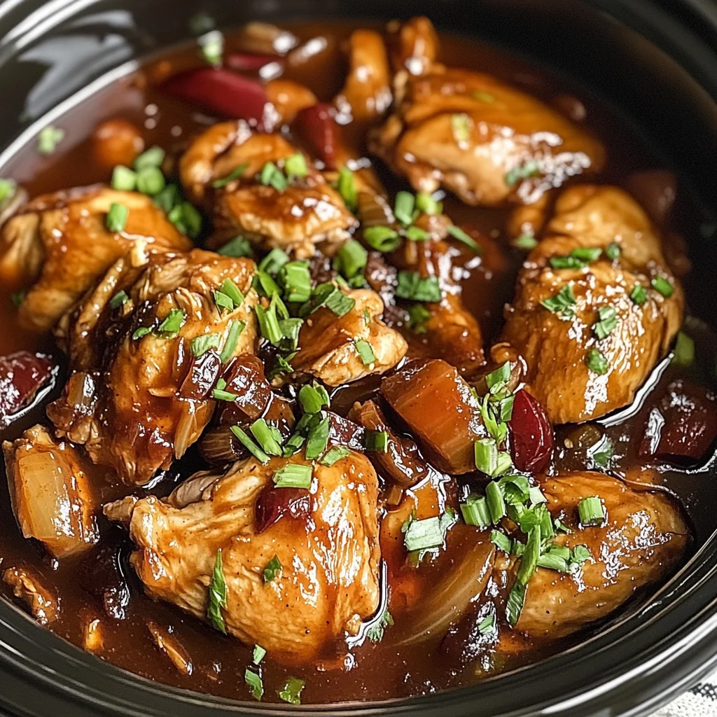 Crock Pot Bourbon Chicken Recipe is a must-try dish!