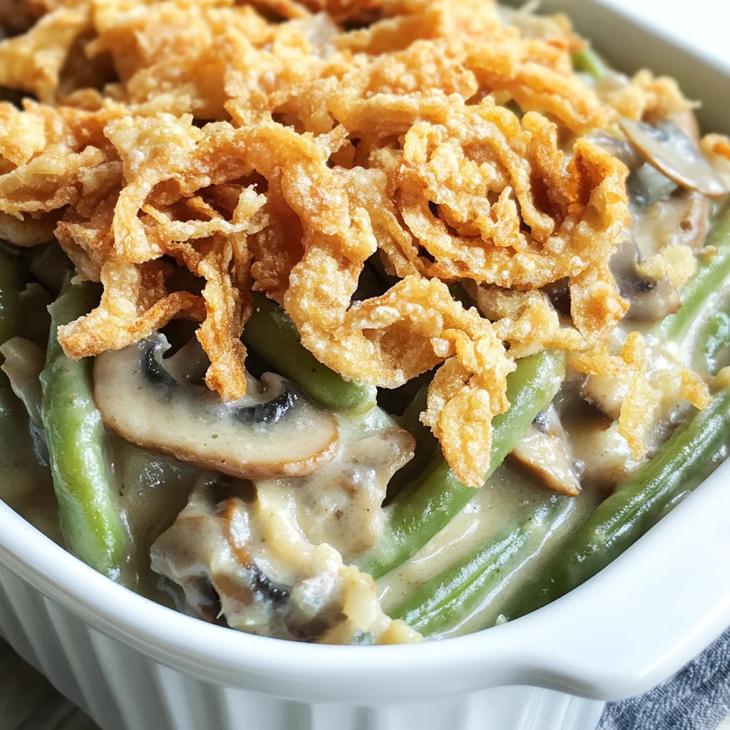 Crockpot Green Bean Casserole