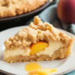 Easy Italian Peach Crumb Cake