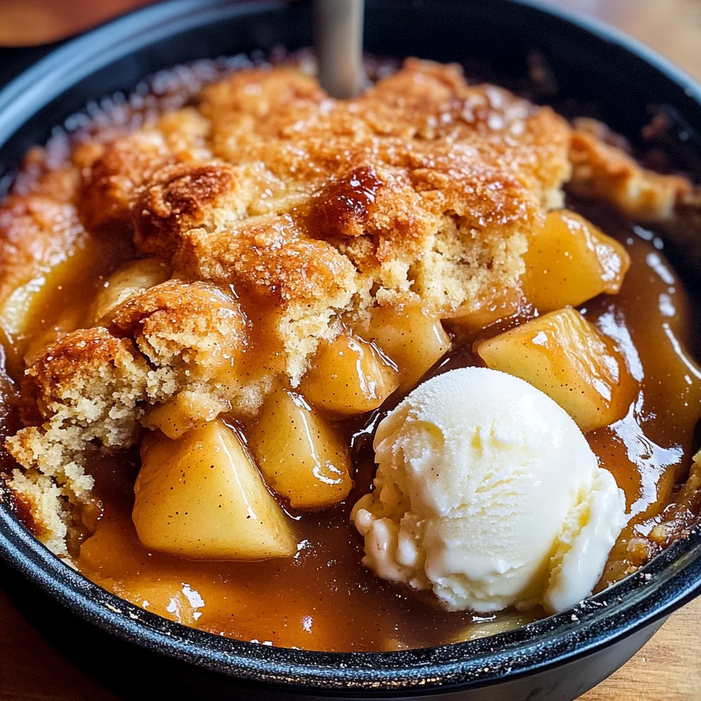 Easy Recipe for Apple Cobbler