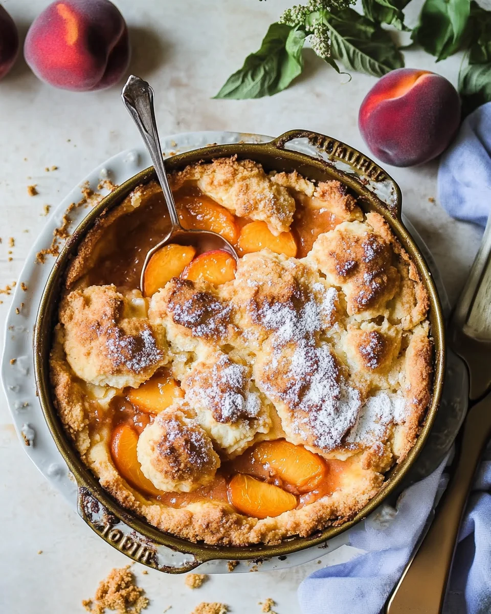 Gramma's Peach Cobbler