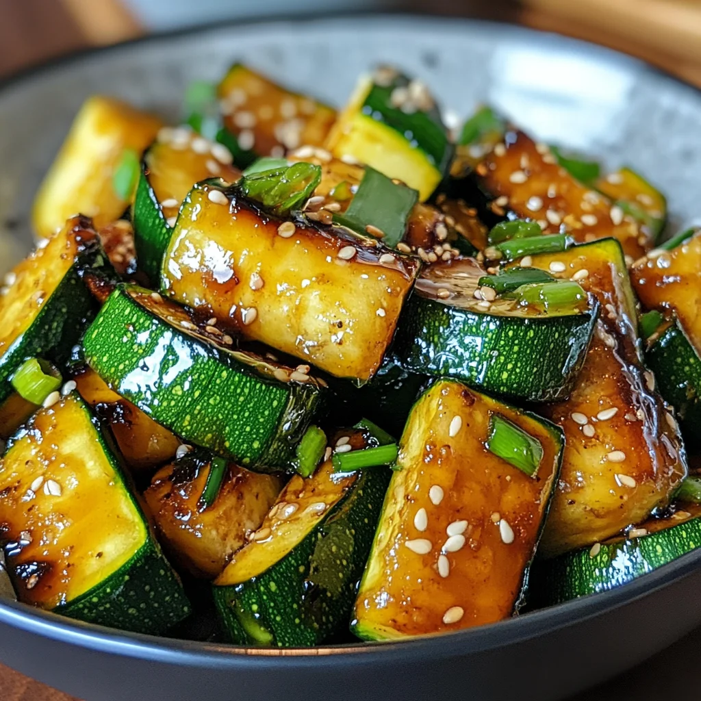 Hibachi Zucchini