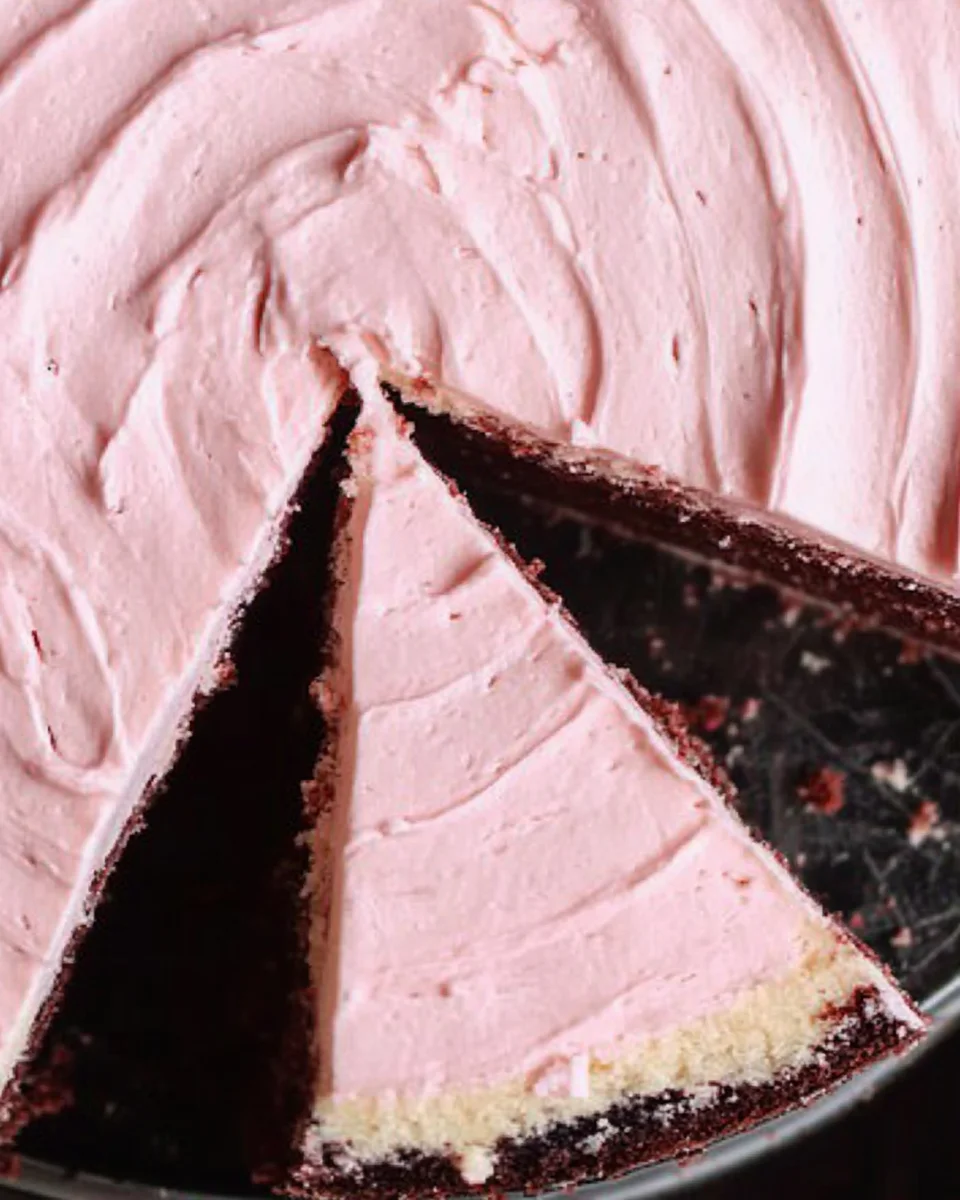 Marble cake(Neopolitan single-layer cake)