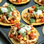 Mexican Rotisserie Chicken Tostadas