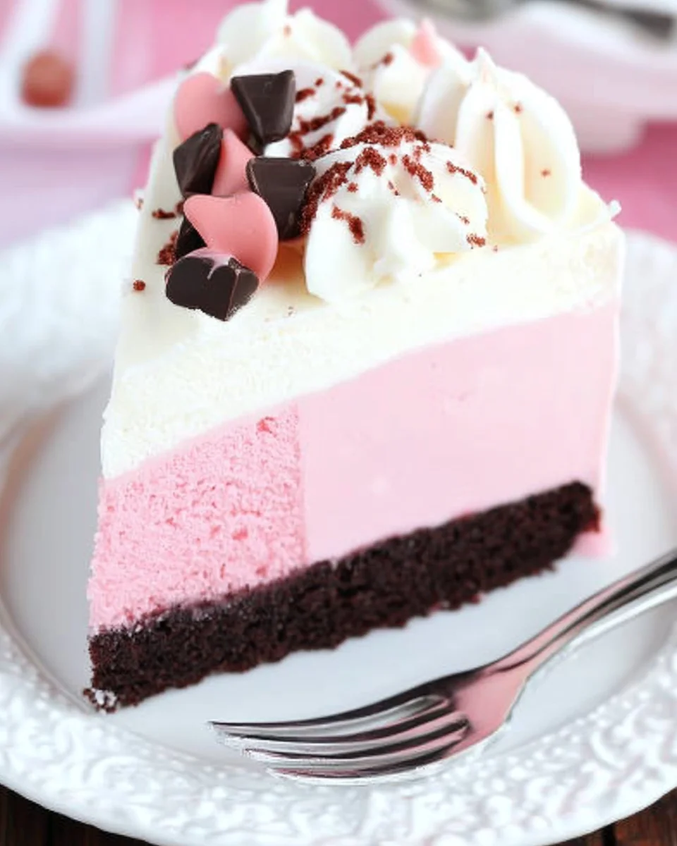 Neapolitan Ice Cream Cake