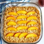 Peach Baked Oatmeal