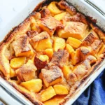 Peach Cobbler French Toast Bake
