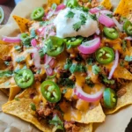 Shredded Tofu Chipotle Nachos