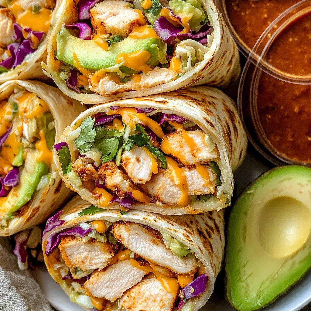 Southwest Chicken Wraps