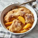 The Easiest Southern Peach Cobbler