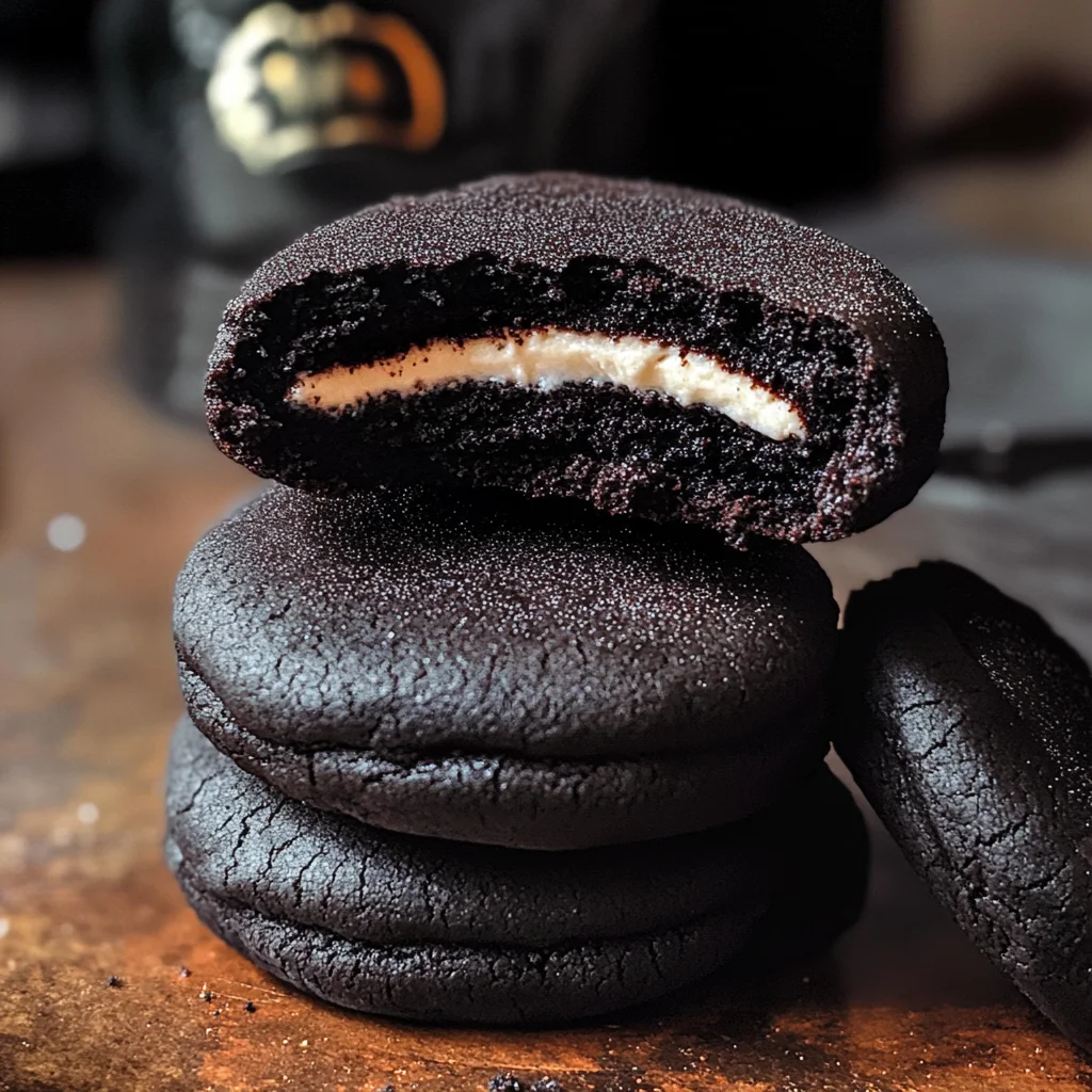 Black Velvet Cheesecake Cookies