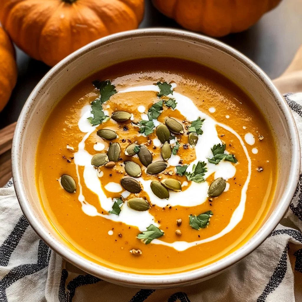 Coconut Curry Pumpkin Soup