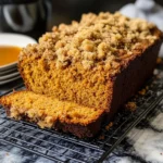 Easy Pumpkin Bread with Crumb Topping