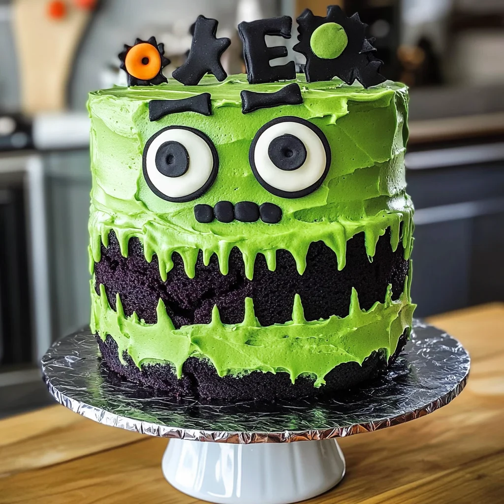 Frankenstein Cake