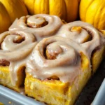 Homemade Pumpkin Chai Cinnamon Rolls