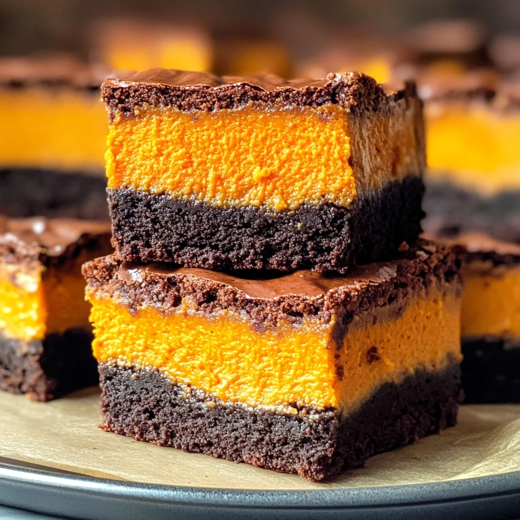 Pumpkin Brownies