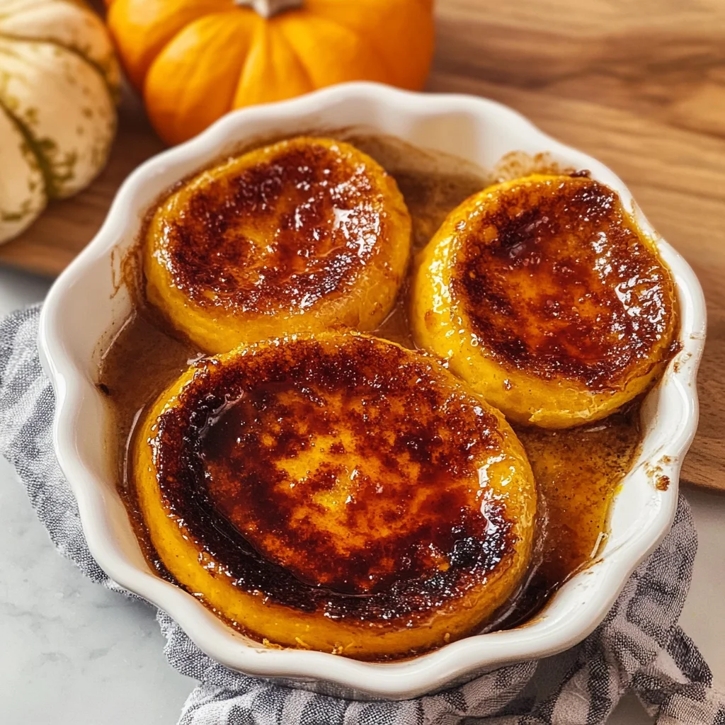Pumpkin Crème Brûlée