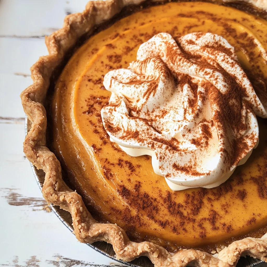 Pumpkin Mascarpone Pie