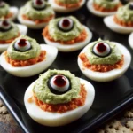 Spooky Deviled Eyeballs