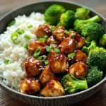 Teriyaki Chicken Bowl with Broccoli & Rice