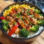 Teriyaki Chicken & Veggie Rice Bowl