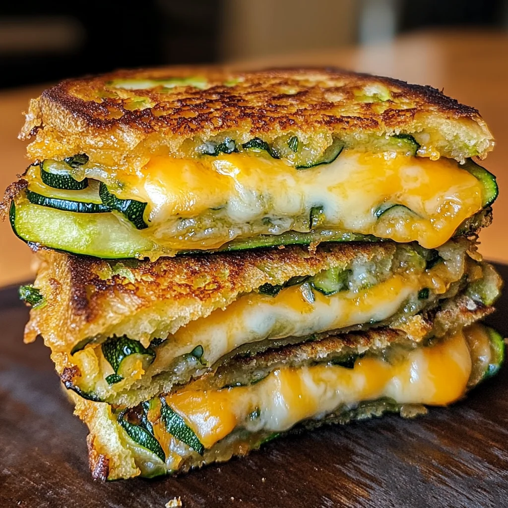 Zucchini Grilled Cheese