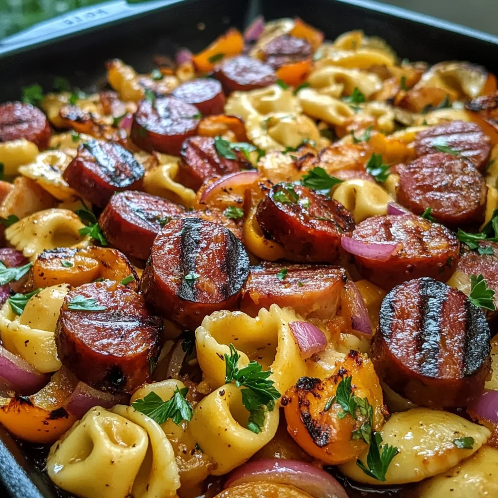 Blackstone Grilled Kielbasa and Tortellini: An Incredible Ultimate Recipe