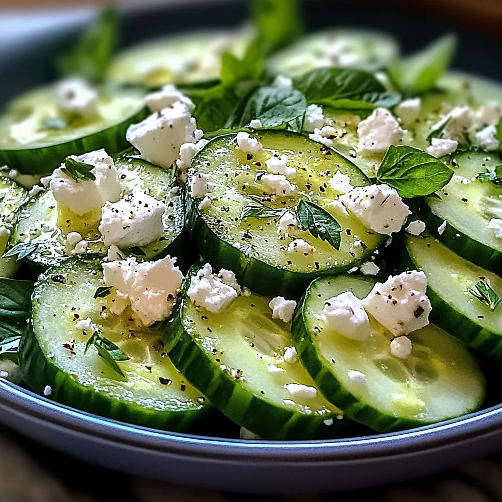 Cucumber Feta Salad