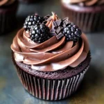 Dark Chocolate Blackberry Cupcakes: Indulge in a Decadent Dessert Delight
