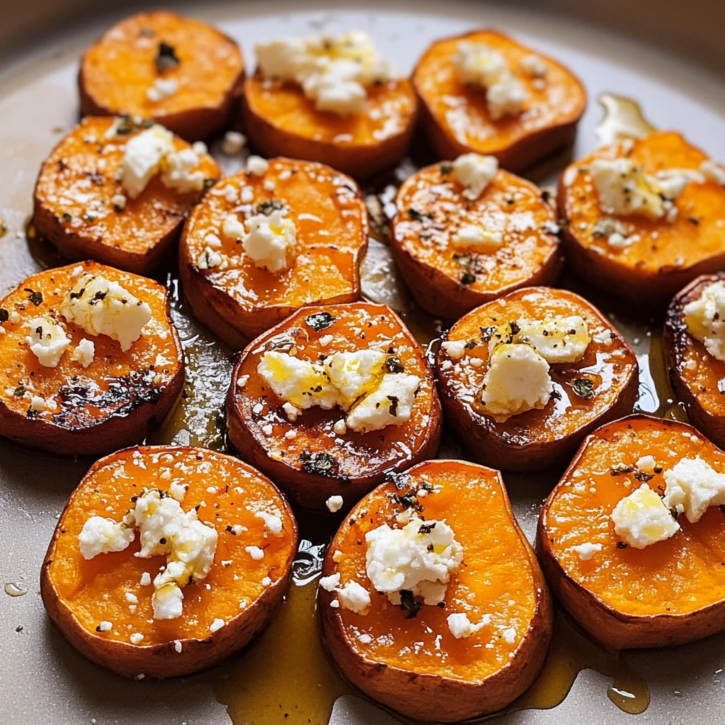 Delicious Honey Feta Sweet Potato Rounds Recipe for Any Meal