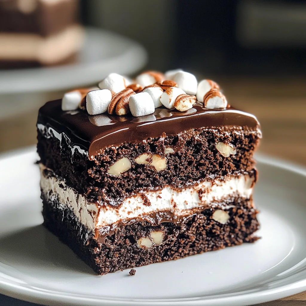 Mississippi Mud Cake