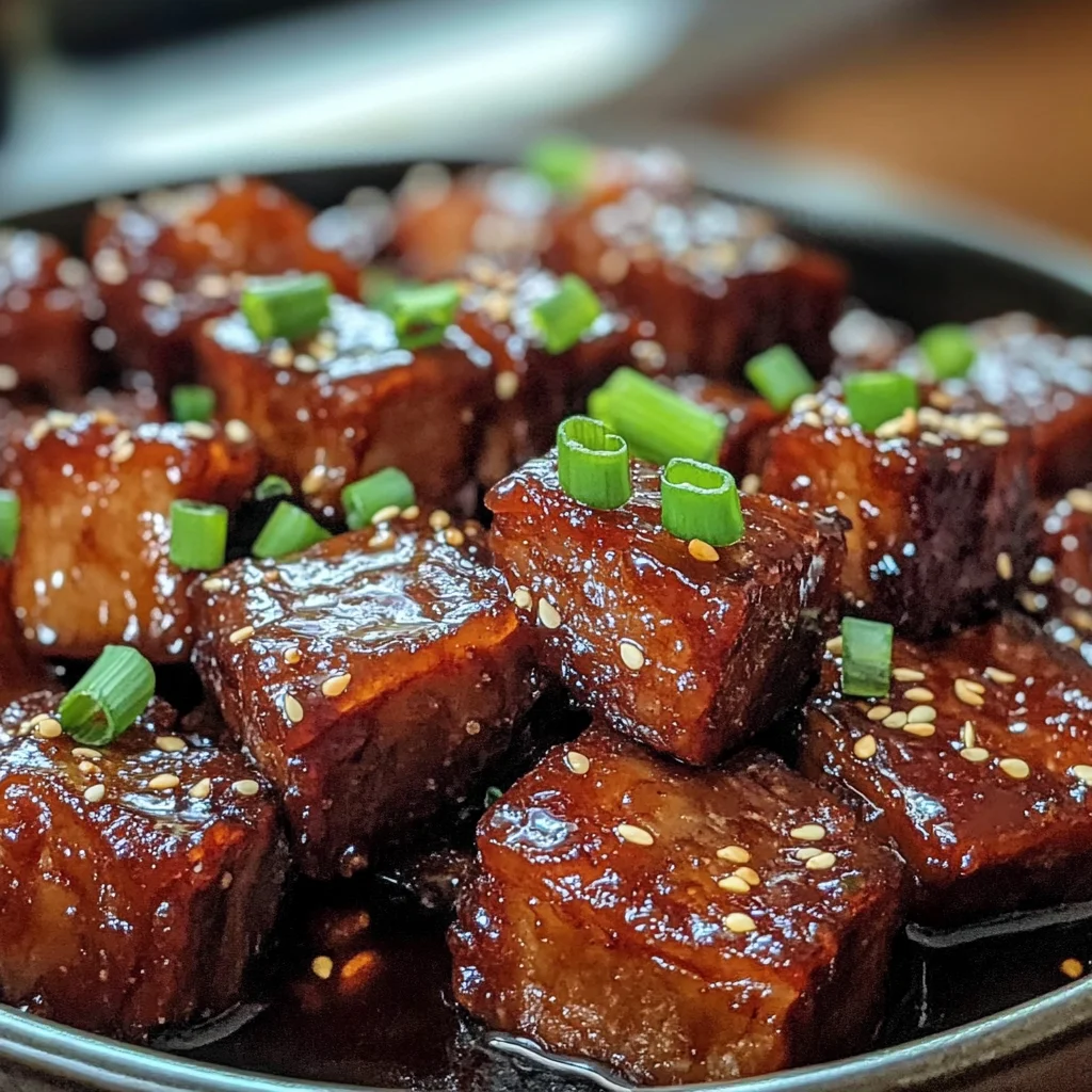 Sticky Chinese beef belly